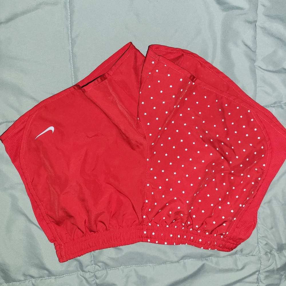 Nike Red Athletic Shorts